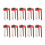 Stainless Steel Tea Infuser Filter Red 2