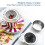 Stainless Steel Tea Strainer with Bowl 2 pcs 4
