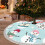 Snow Man Christmas Tree Skirt 36 Inch 8
