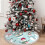 Snow Man Christmas Tree Skirt 36 Inch 7