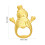 Christmas refrigerator sticker with bottle opener 3