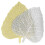 Stainless Steel Leaf Strainer Gold 2 Pack 4