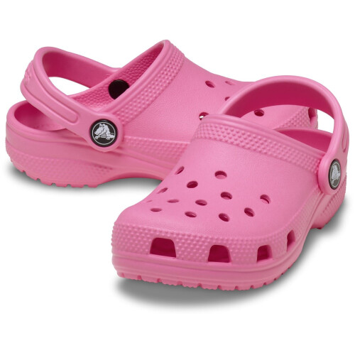 Crocs (, ) Crocs Classic Toddler EVA Kid's Pink Lemonade Clogs 2