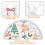 Christmas Tree Skirt 36 Inch Rustic Holiday Decor 6