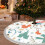 Christmas Tree Skirt 48 Inch Rustic Holiday Decor 8