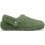 Crocs (, ) Crocs Classic Cozzzy Polyester Army Green Slippers 5