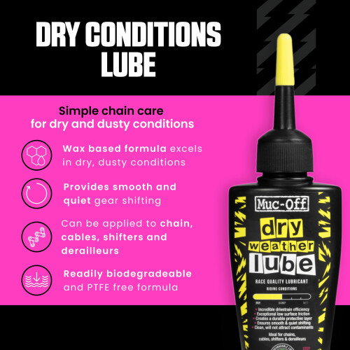 Muc-Off Dry Chain Lube, 50ml 2