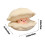 Jacenvly Pig Pillow Doll Bath Toy for Kids 6