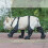 Jacenvly Dog Suspender Boots Waterproof Dirt-Resistant Size 4