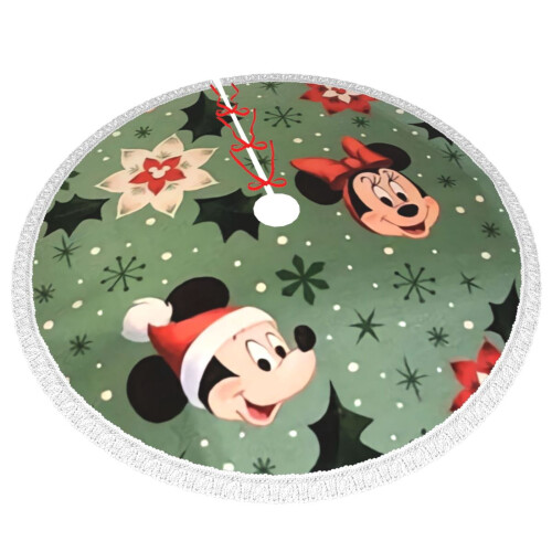 Mickey Mouse Christmas Tree Skirt 48 Inch 2