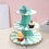 Cake Stand Paper Foil Three-Tier 6