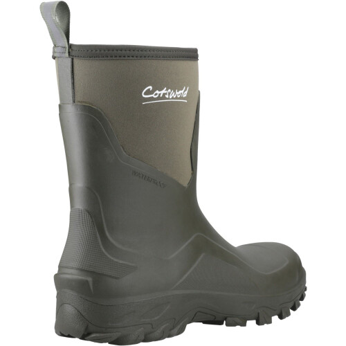 Cotswold (, ) Cotswold Standlake Rubber Men's Green Wellington Boots 1