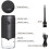 Electric Coffee Grinder Ceramic Burrs Adjustable Coarseness 4