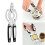 Jar and Bottle Opener for Weak Hands Stainless Steel 8