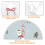 Christmas Tree Skirt 48 Inch Rustic Holiday Decor 6