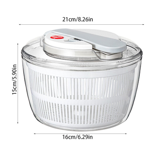 Manual fruit and vegetable drainer for kitchen use 2