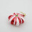 Christmas Tree Pendant Red Star Snowflake Ornament 6pcs 4