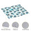 Dish Drying Mat Suede Non-slip Rubber Backing 24x18 Inch 4