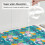 Dish Drying Mat Suede Non-slip 24x18 Inch 6