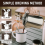 Stainless Steel Stovetop Coffee Percolator 9 Cup 6