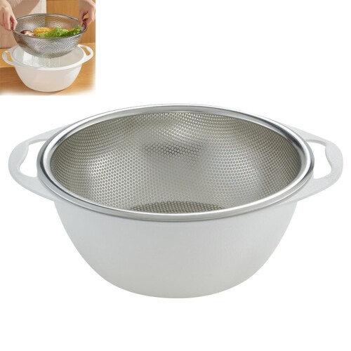 Double Layer Vegetable and Fruit Washing Basket 1