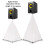 DJ light speaker stand cover stretchable double-sided 3
