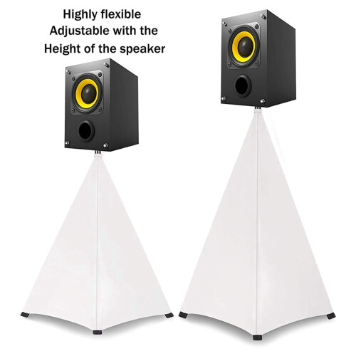 DJ light speaker stand cover stretchable double-sided 2