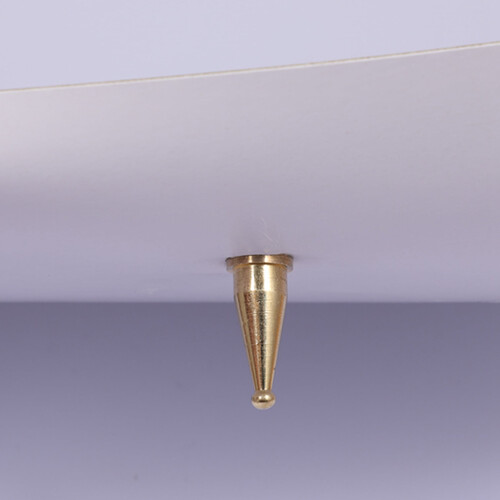Speaker Spikes Copper M8 Thread 36.2mm H 8 Pcs 2