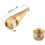 Speaker Spikes Copper M8 Thread 36.2mm H 8 Pcs 5