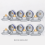 Speaker Isolation Pads Aluminium Anti-Vibration 4-Pack 2