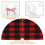 Christmas Tree Skirt Plaid 48 Inch Thick Rustic Holiday 6