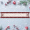 Christmas table flags embroidered deer linen 2 pcs 2