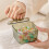 Plastic divided serving tray with lid and handle 1 pc 6