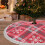 Christmas tree skirt plaid 36 inch 8