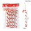 Christmas Candy Cane Pendants Red Lollipop 6pcs 7