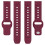 Silicone Watch Band Sweat-Resistant Solid Color 20mm 5
