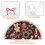Christmas Tree Skirt 48 Inch Rustic Holiday Decor 6