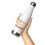 Donut Pun Stainless Steel Water Bottle White 5