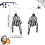 Holiday Earrings Set Pumpkin Bat Studs Drop 4pcs 2