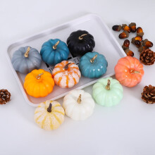 Foam Pumpkin Prop Halloween Decoration 12pcs