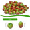 Foam Artificial Olives Realistic Simulation 60 pcs 5