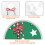 Christmas Tree Skirt 48 Inch Rustic Holiday Decor 6