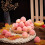 Mini Artificial Peach Foam Fruit for Floral Arrangements 30 4