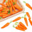 Mini Artificial Peach Foam Fruit for Floral Arrangements 30 7