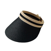 (color03) Summer Women Wide Brim Hat Sun Visor Beach Hats Adjustable UV Protection Cap