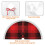 Christmas tree skirt plaid 48 inch 6