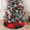 Christmas tree skirt plaid 48 inch 7