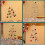 Mini white cedar Christmas tree desktop decor 6