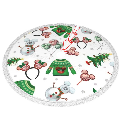 Mickey Mouse Christmas Tree Skirt 36 inch 1