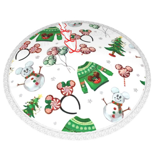 Mickey Mouse Christmas Tree Skirt 36 inch 2